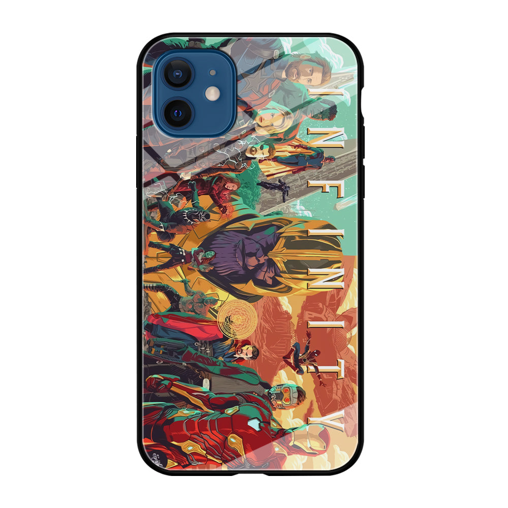 Avenger Infinity Poster of Members iPhone 12 Case