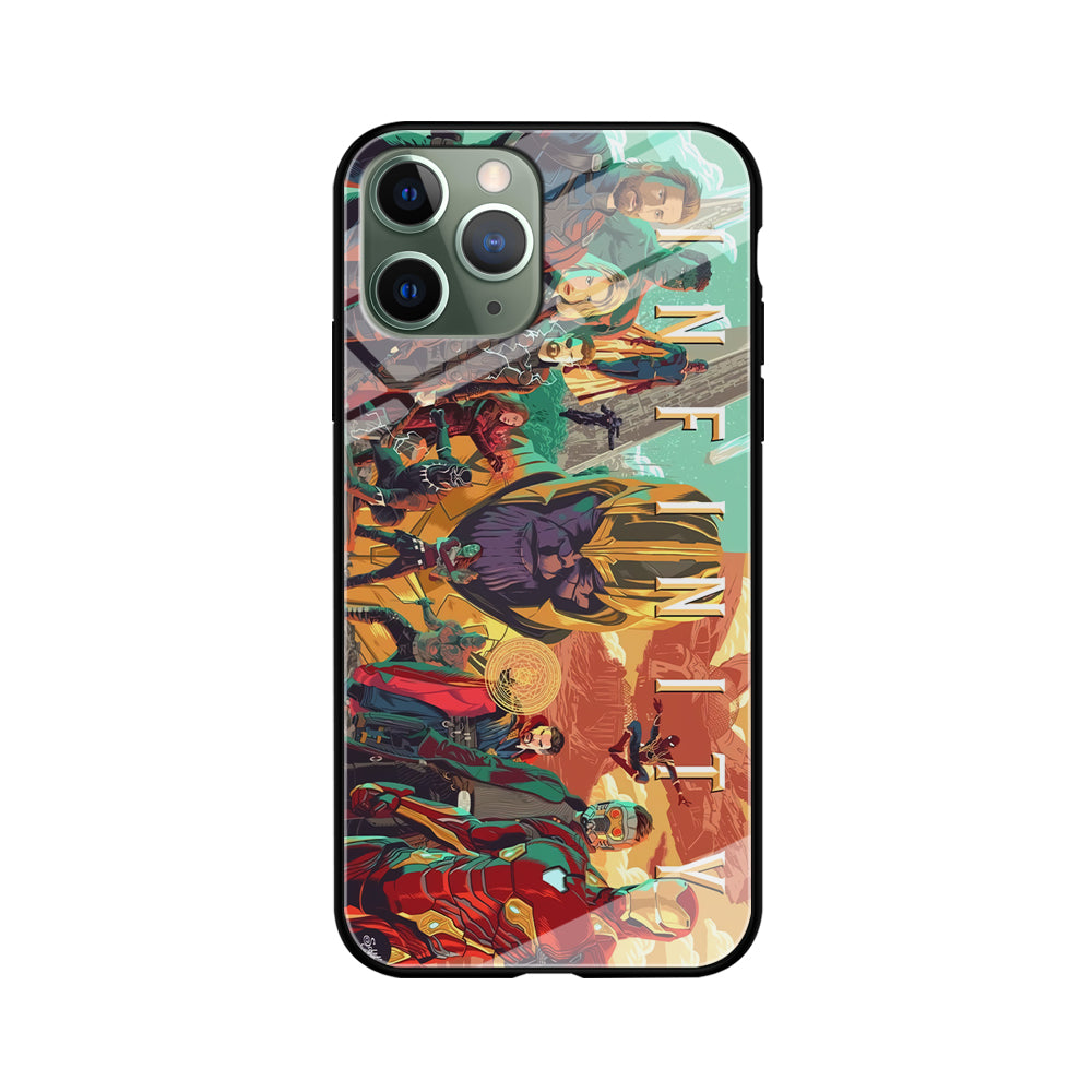 Avenger Infinity Poster of Members iPhone 11 Pro Case
