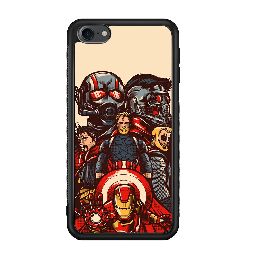 Avenger Ironman and Team iPod Touch 6 Case - Carneyforia
