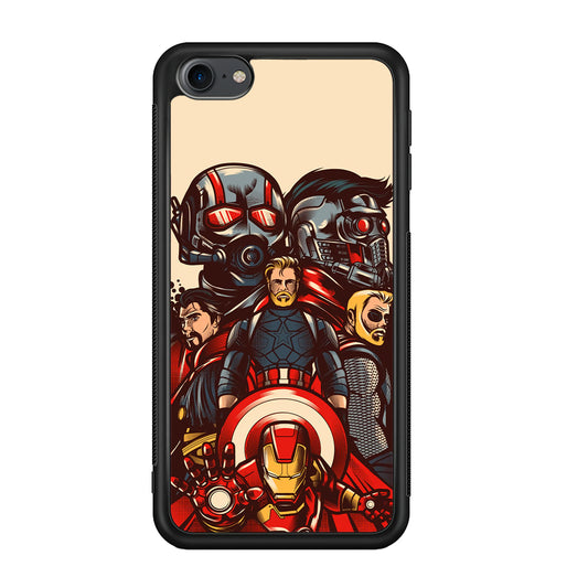 Avenger Ironman and Team iPod Touch 6 Case - Carneyforia