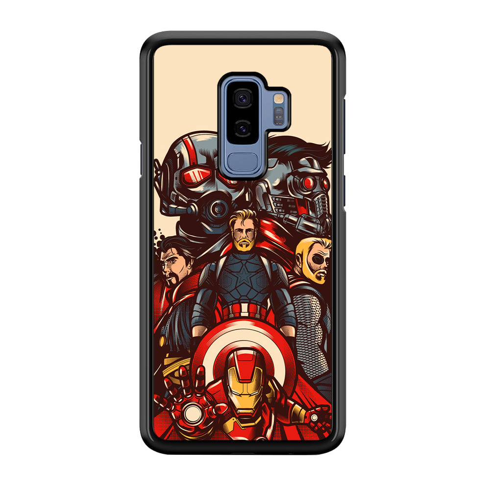 Avenger Ironman and Team Samsung Galaxy S9 Plus Case