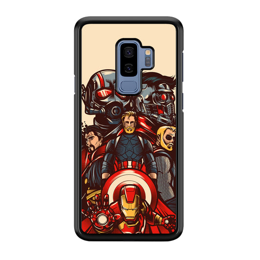 Avenger Ironman and Team Samsung Galaxy S9 Plus Case
