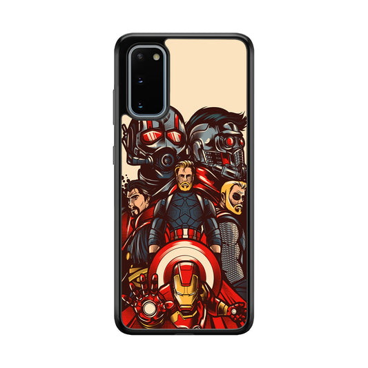 Avenger Ironman and Team Samsung Galaxy S20 Case