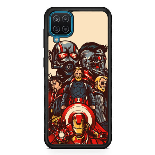 Avenger Ironman and Team Samsung Galaxy A12 Case