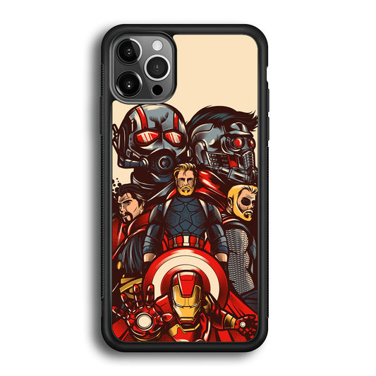 Avenger Ironman and Team iPhone 12 Pro Max Case