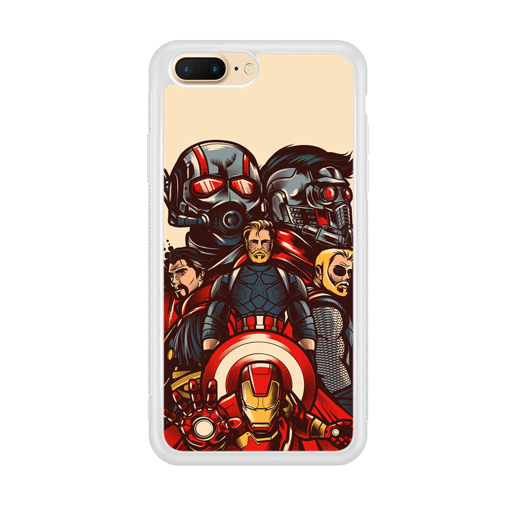 Avenger Ironman and Team iPhone 7 Plus Case