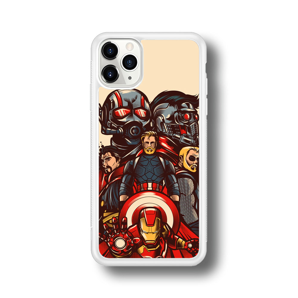 Avenger Ironman and Team iPhone 11 Pro Case