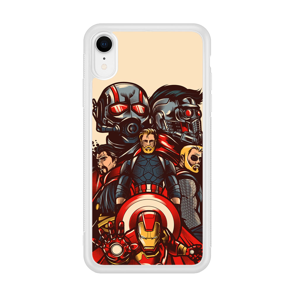 Avenger Ironman and Team iPhone XR Case