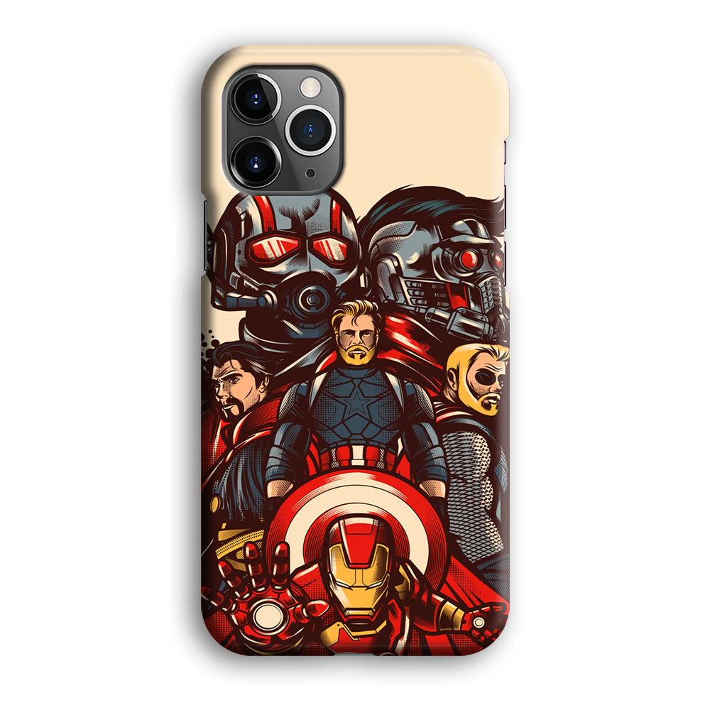 Avenger Ironman and Team iPhone 12 Pro Case