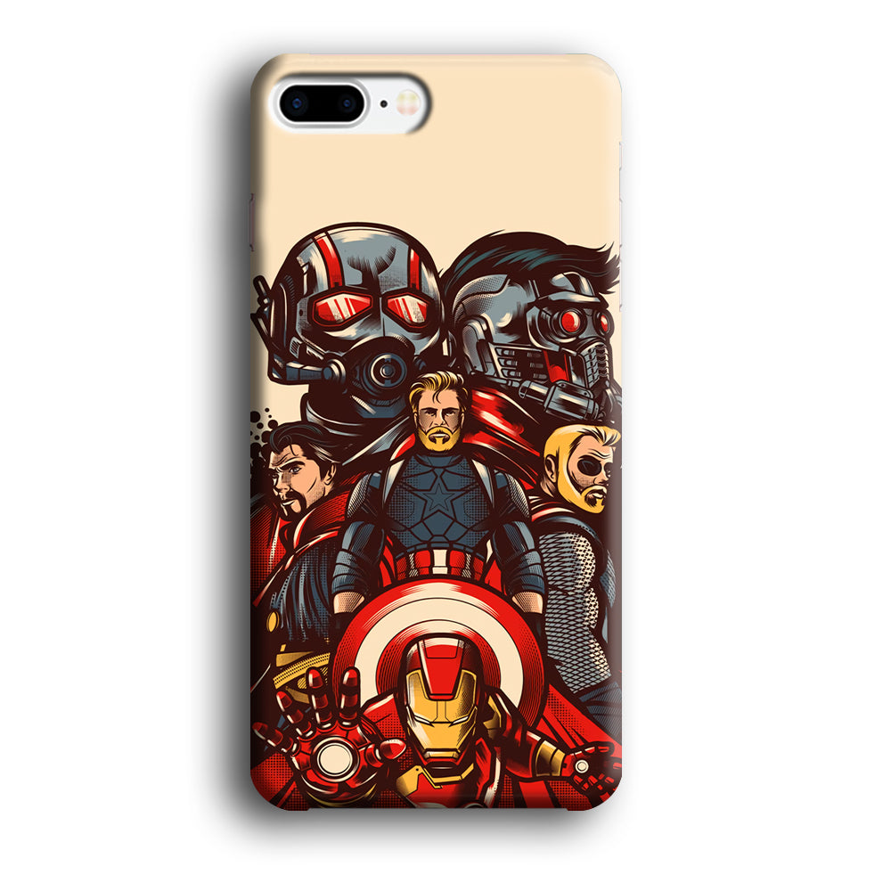 Avenger Ironman and Team iPhone 8 Plus Case