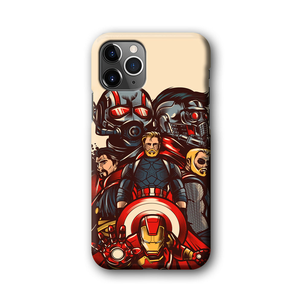 Avenger Ironman and Team iPhone 11 Pro Case