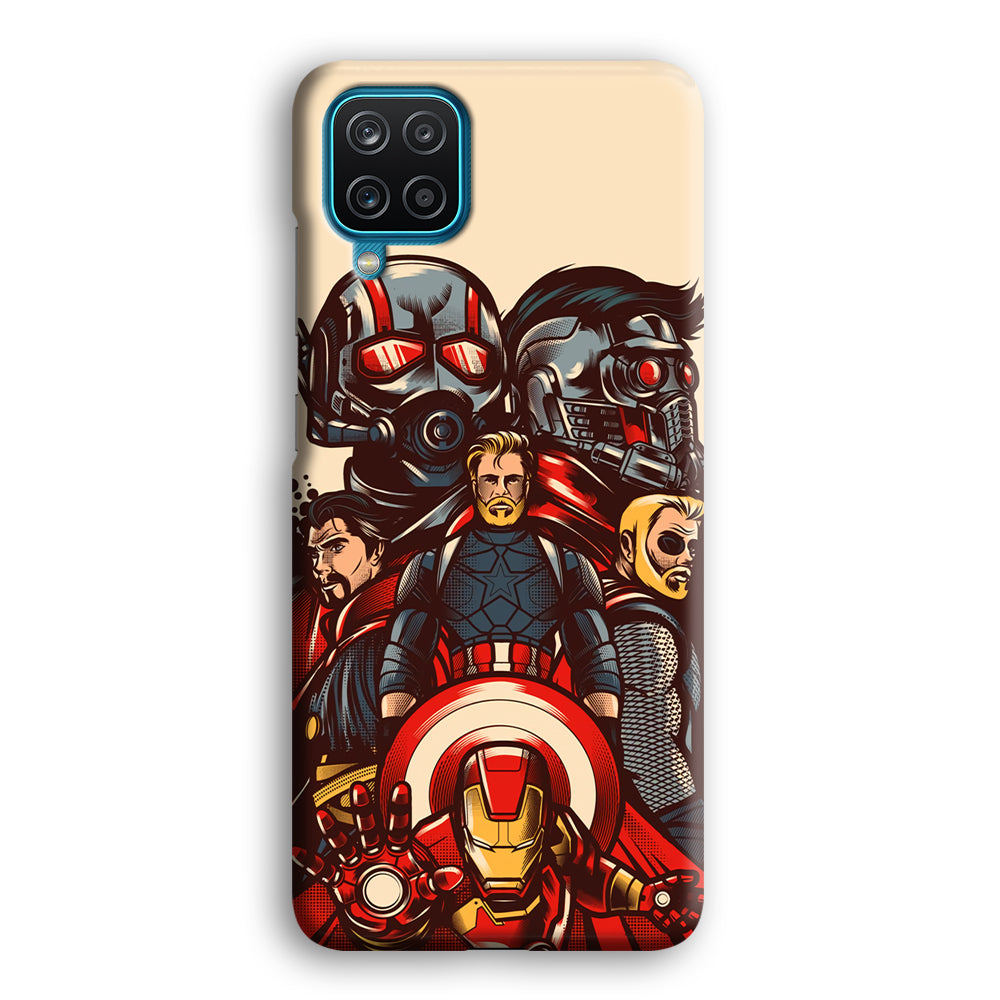 Avenger Ironman and Team Samsung Galaxy A12 Case