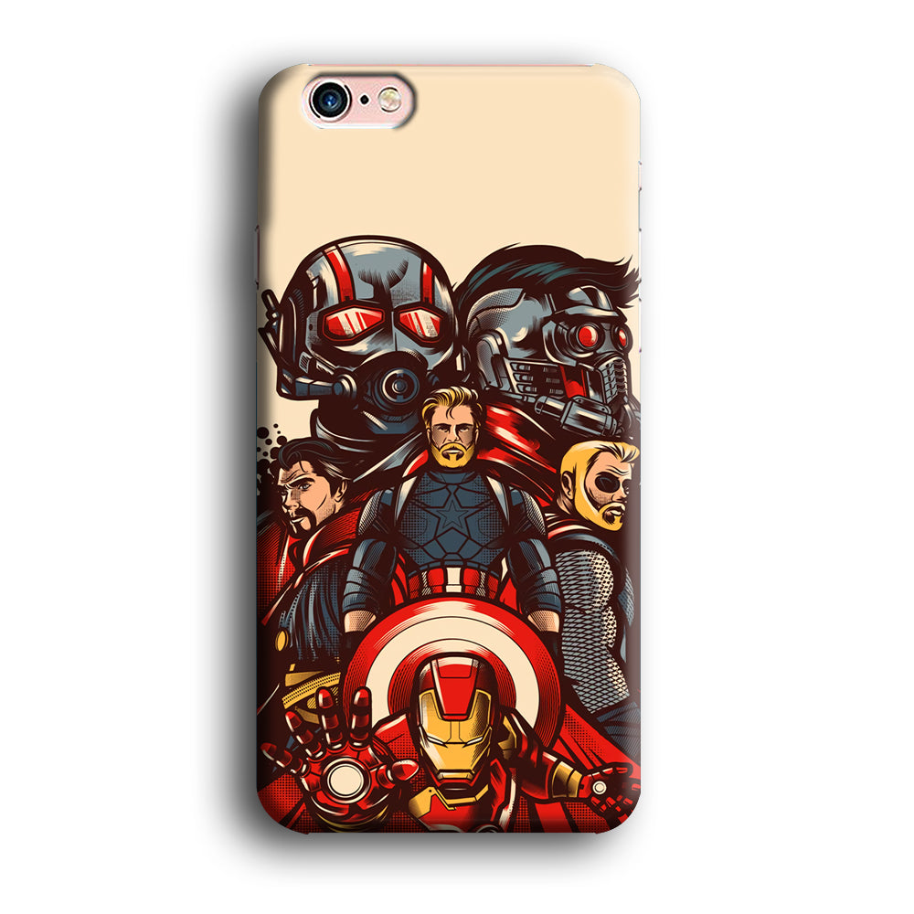 Avenger Ironman and Team iPhone 6 | 6s Case