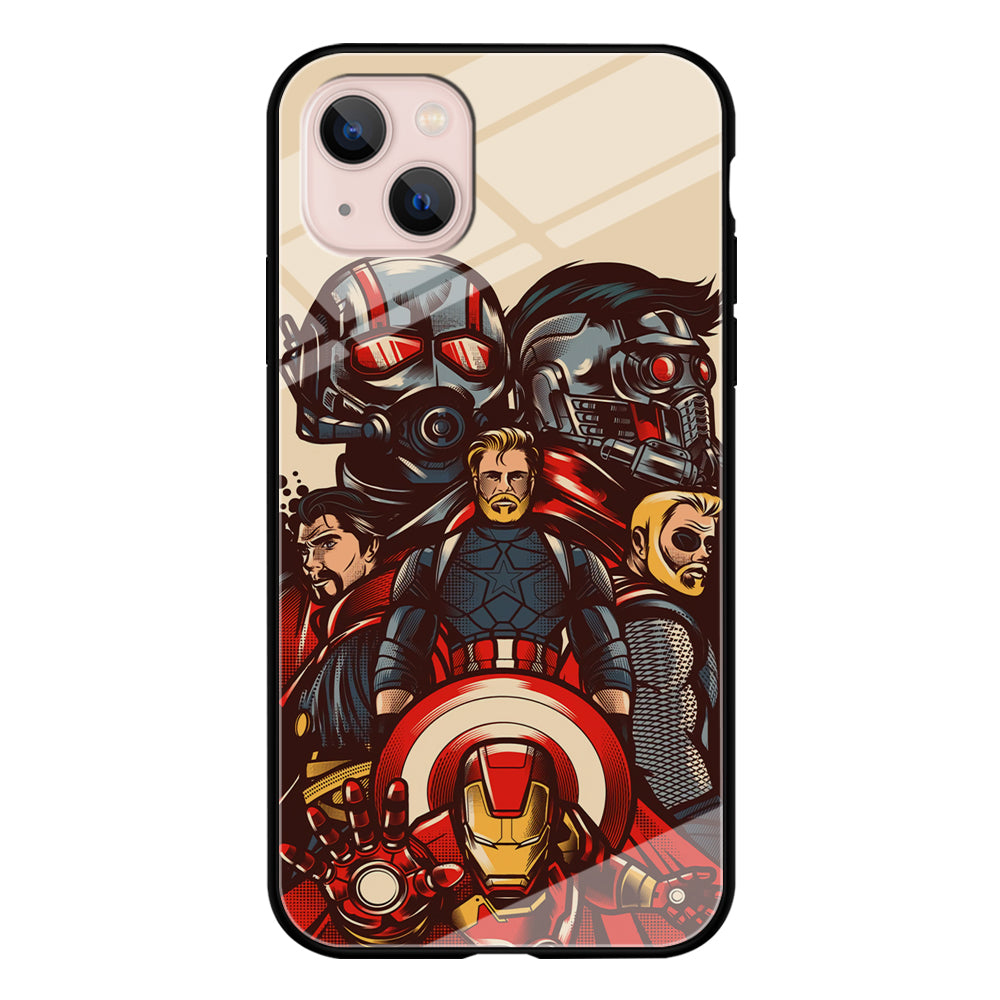 Avenger Ironman and Team iPhone 13 Case