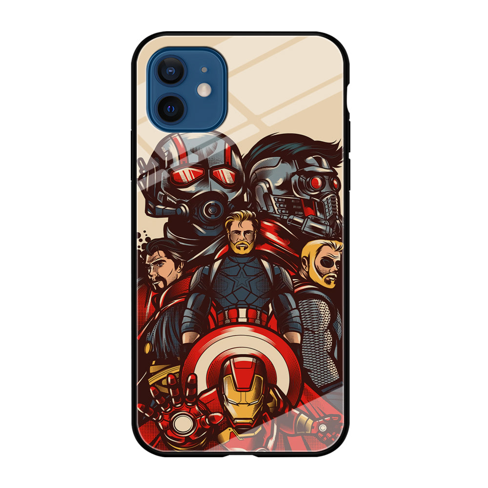 Avenger Ironman and Team iPhone 12 Case