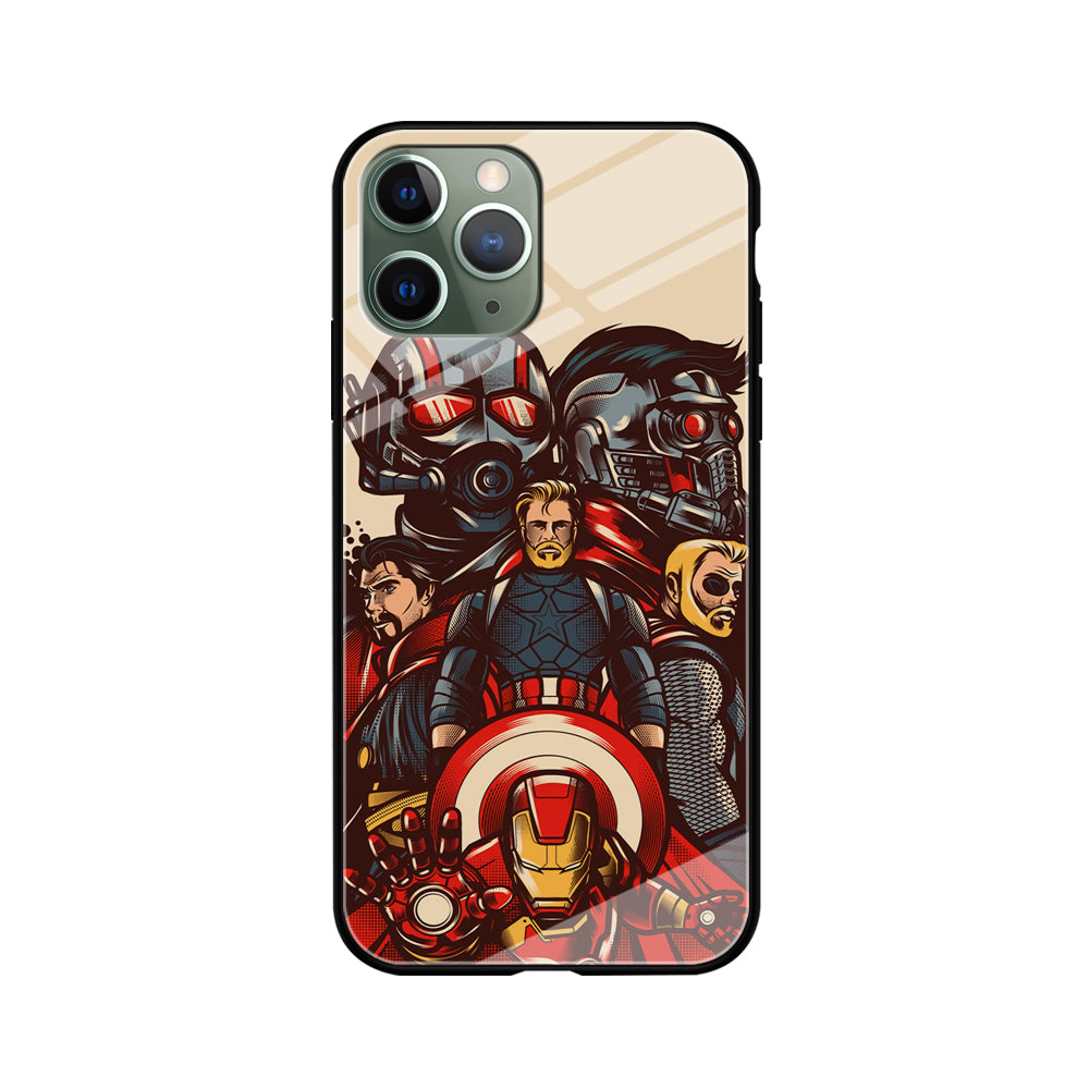 Avenger Ironman and Team iPhone 11 Pro Case