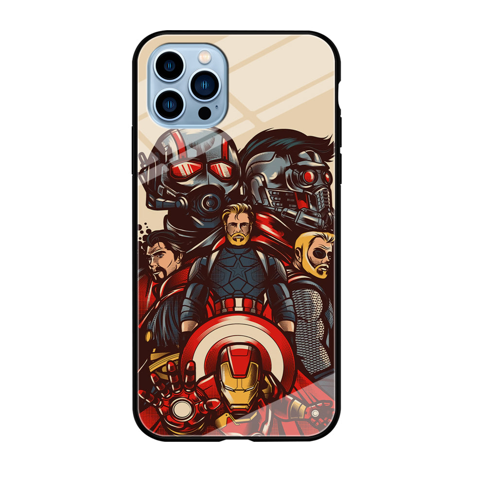 Avenger Ironman and Team iPhone 12 Pro Case