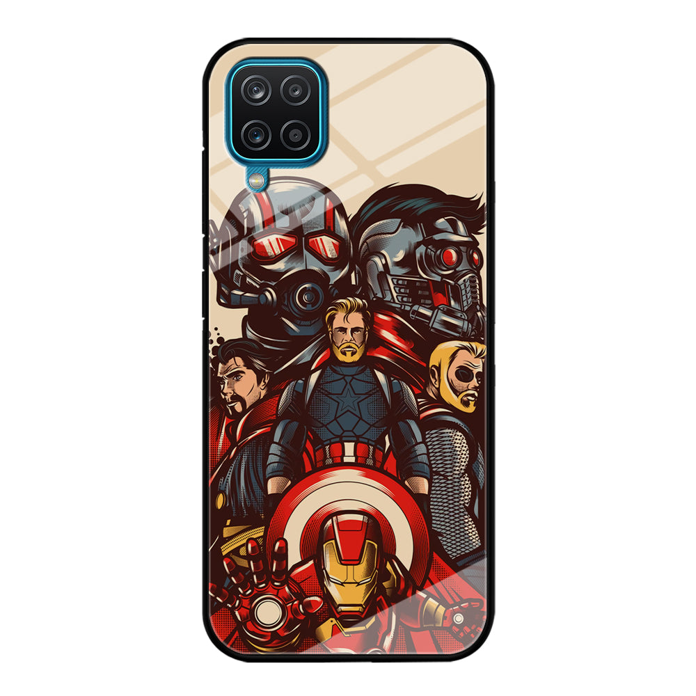 Avenger Ironman and Team Samsung Galaxy A12 Case