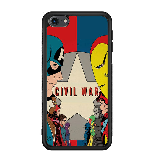 Avengers Civil War Comic iPod Touch 6 Case - Carneyforia