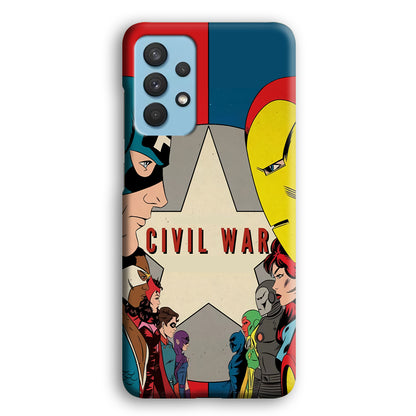 Avengers Civil War Comic Samsung Galaxy A32 Case