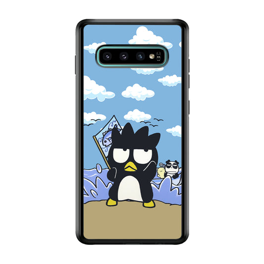 Bad Badtz-Maru Fish Catcher Samsung Galaxy S10 Plus Case