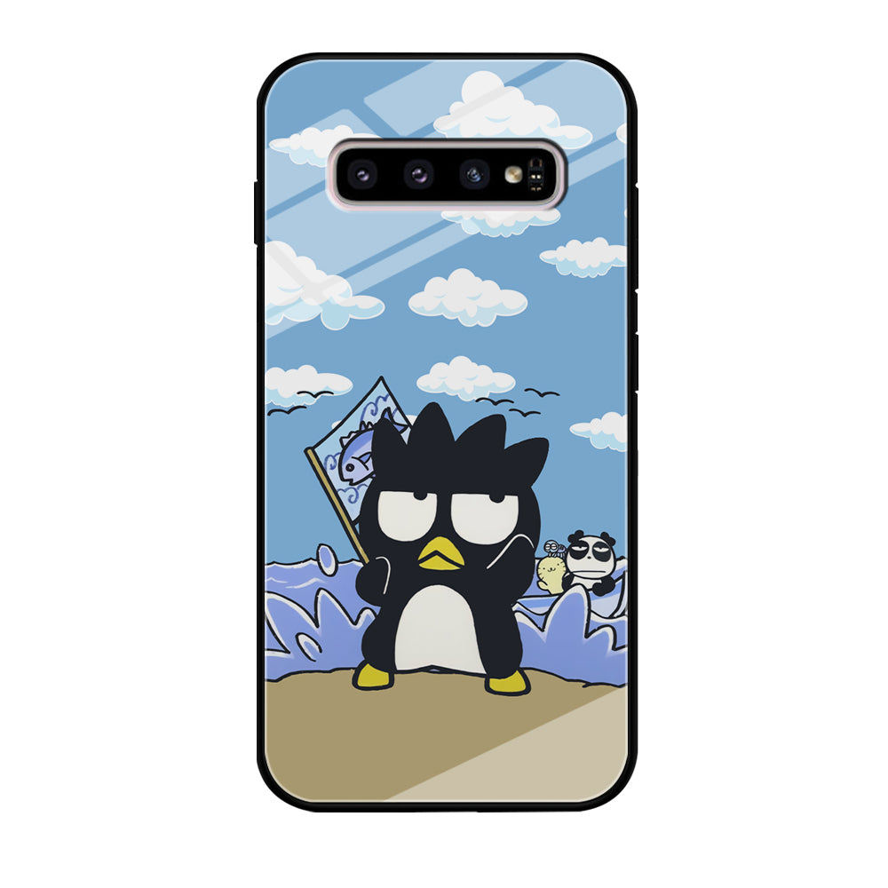 Bad Badtz-Maru Fish Catcher Samsung Galaxy S10 Case