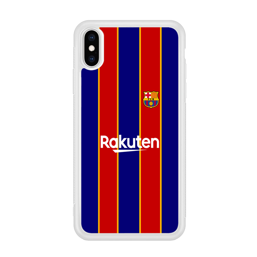 Barcelona FC 2022 Jersey Version iPhone XS Case