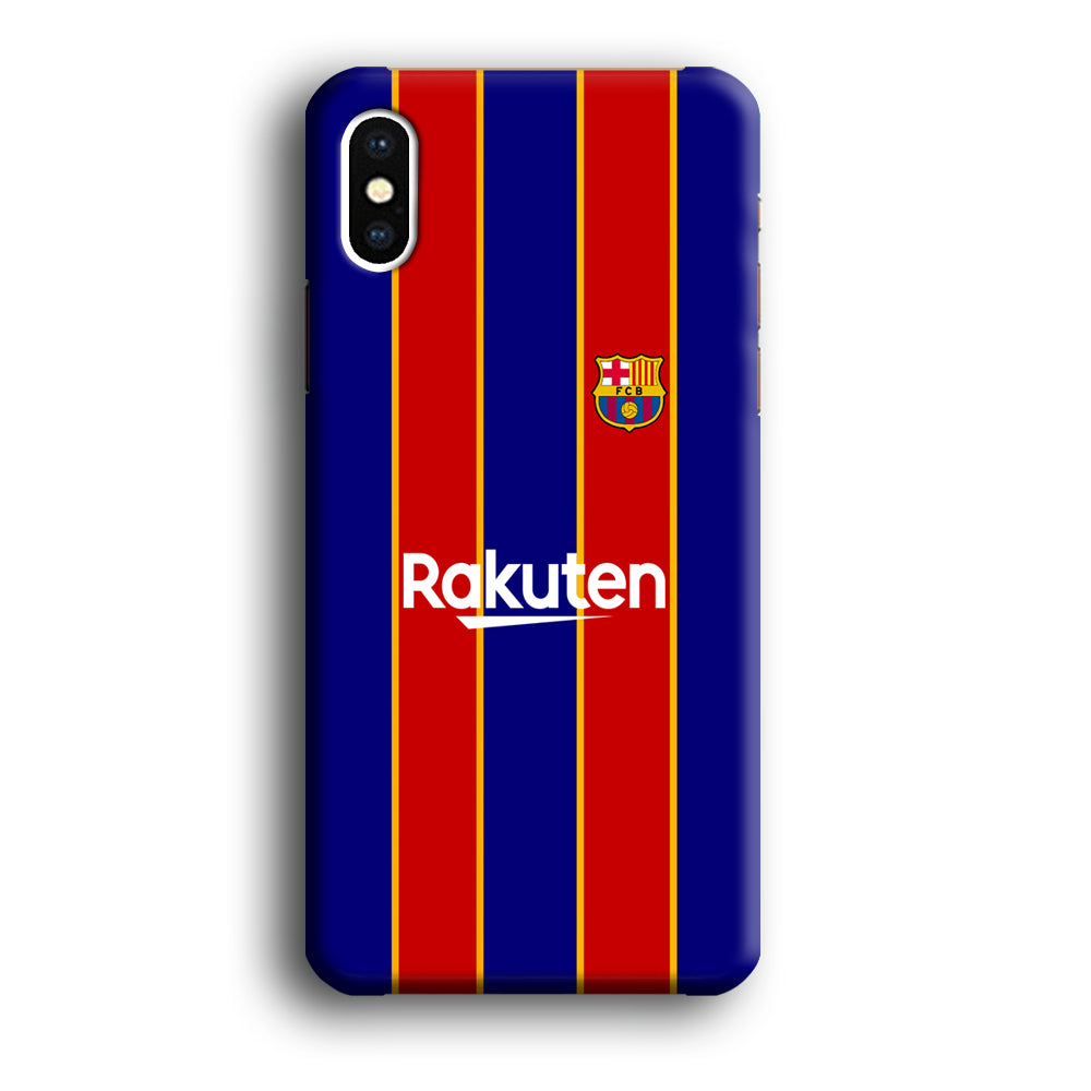 Barcelona FC 2022 Jersey Version iPhone X Case