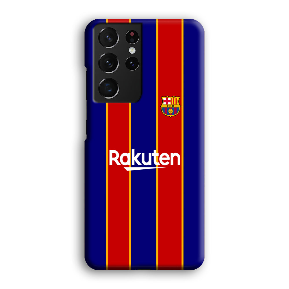 Barcelona FC 2022 Jersey Version Samsung Galaxy S21 Ultra Case