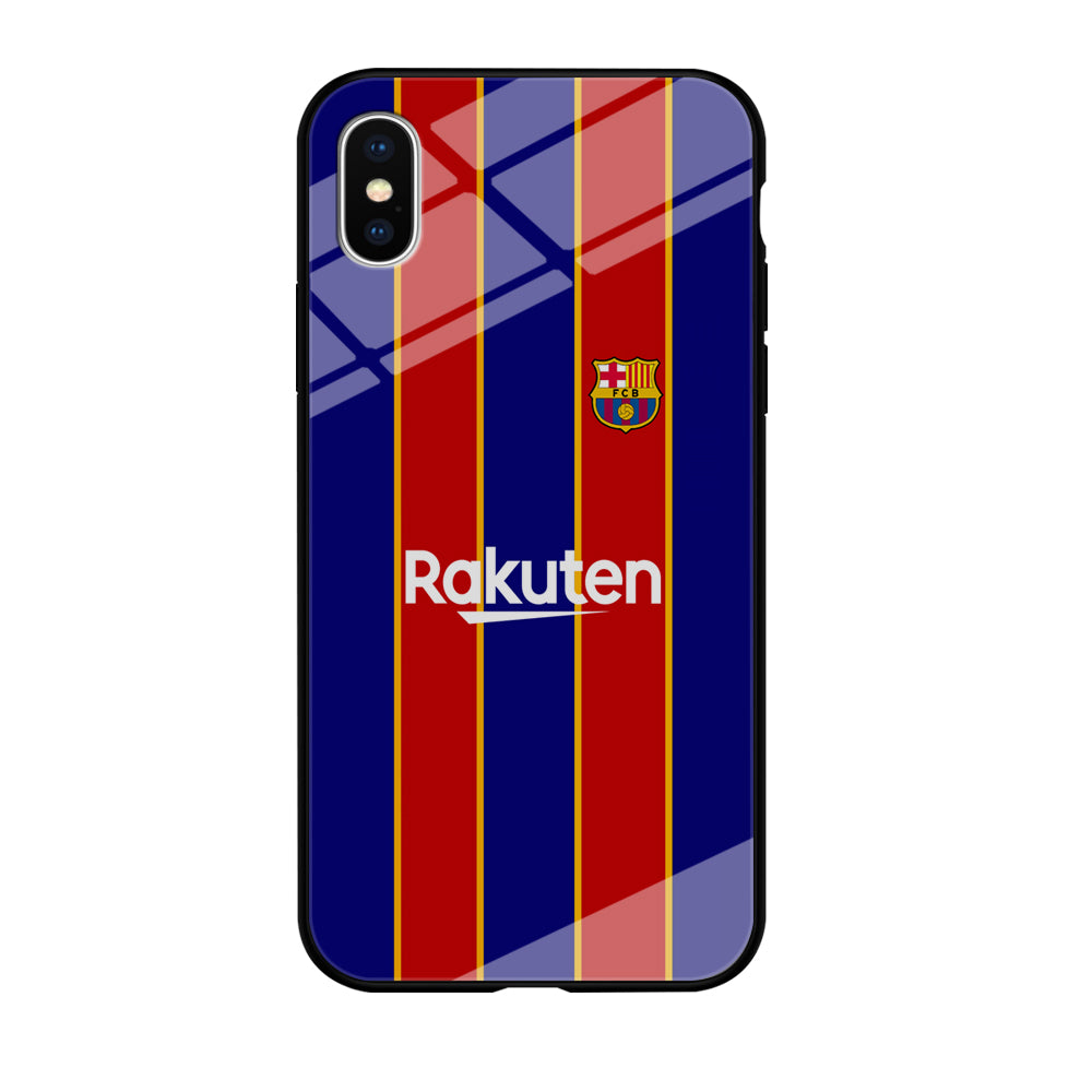 Barcelona FC 2022 Jersey Version iPhone X Case