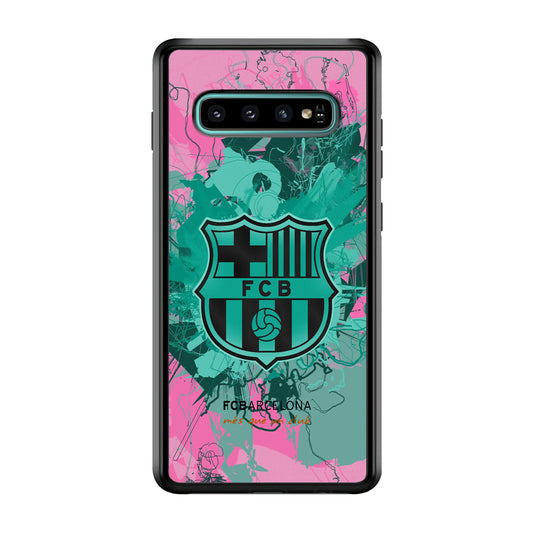 Barcelona FC Spark of Victory Samsung Galaxy S10 Plus Case