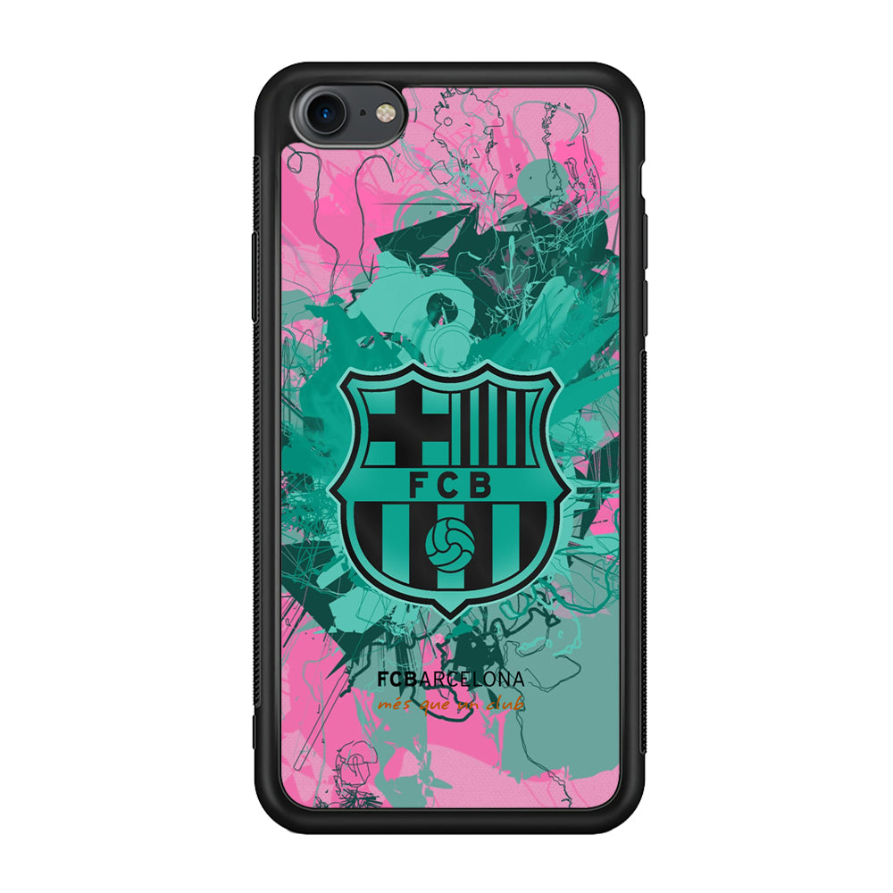 Barcelona FC Spark of Victory iPhone 8 Case