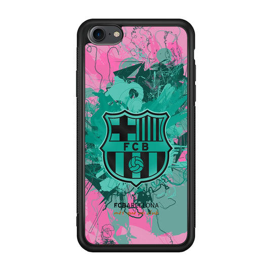 Barcelona FC Spark of Victory iPhone 8 Case