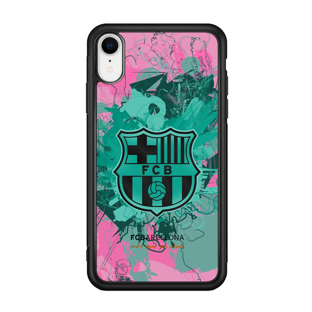 Barcelona FC Spark of Victory iPhone XR Case