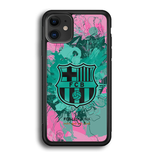 Barcelona FC Spark of Victory iPhone 12 Case