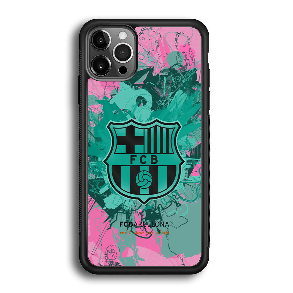 Barcelona FC Spark of Victory iPhone 12 Pro Max Case