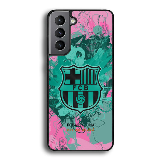 Barcelona FC Spark of Victory Samsung Galaxy S21 Plus Case - Carneyforia