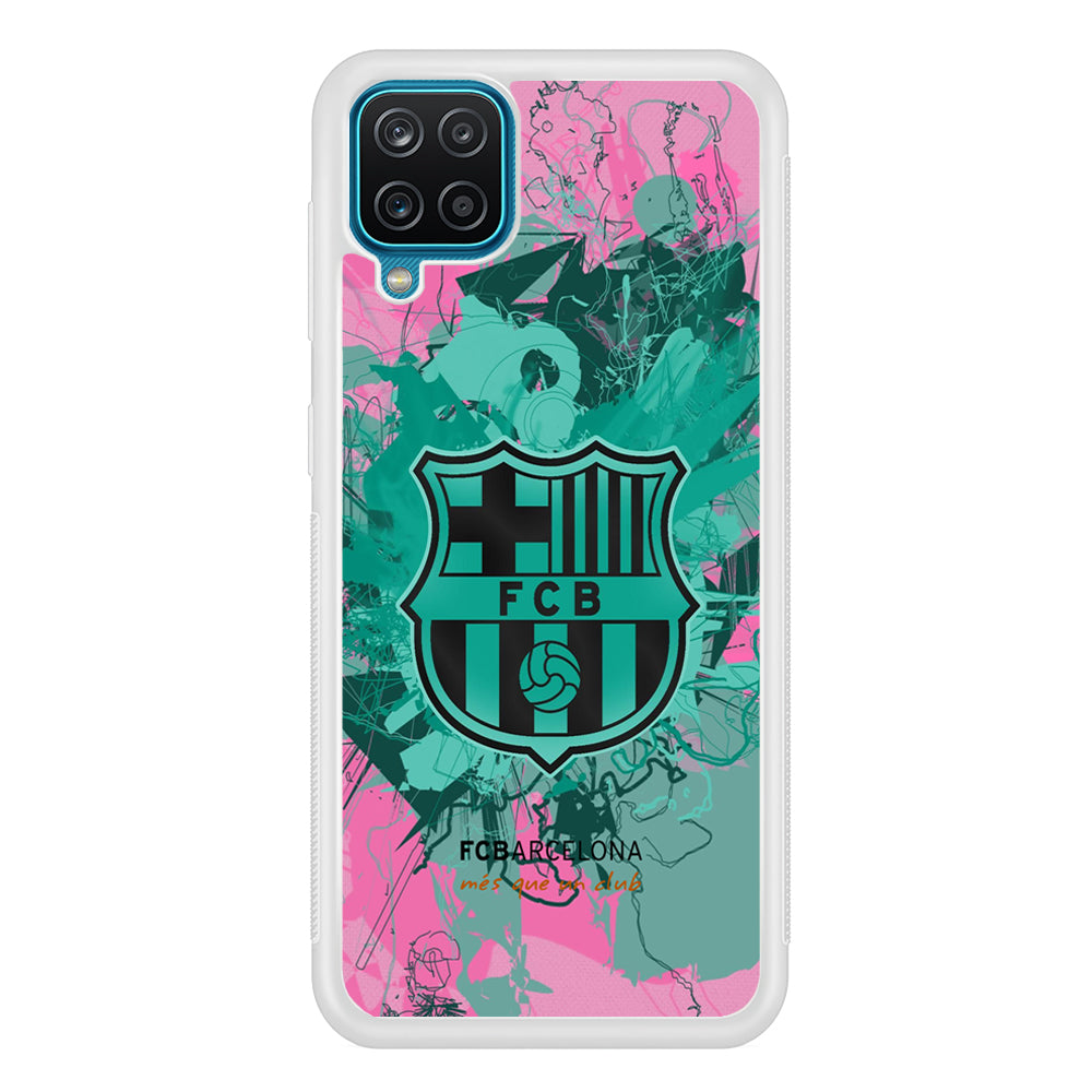 Barcelona FC Spark of Victory Samsung Galaxy A12 Case