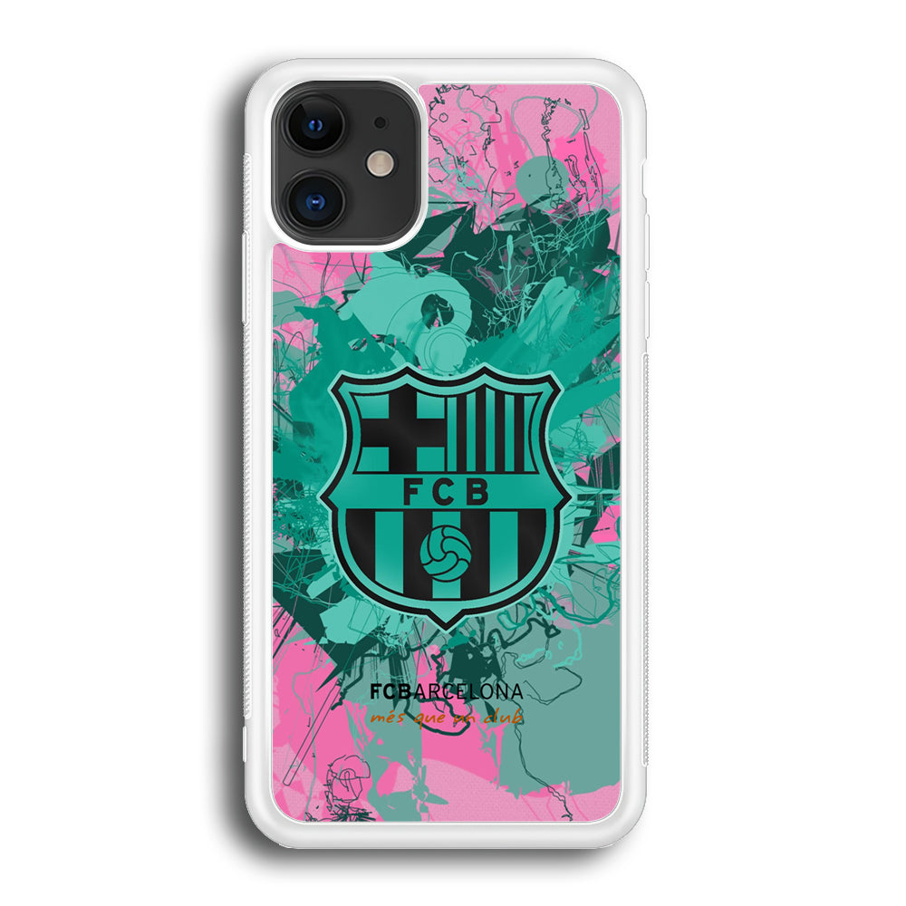 Barcelona FC Spark of Victory iPhone 12 Case