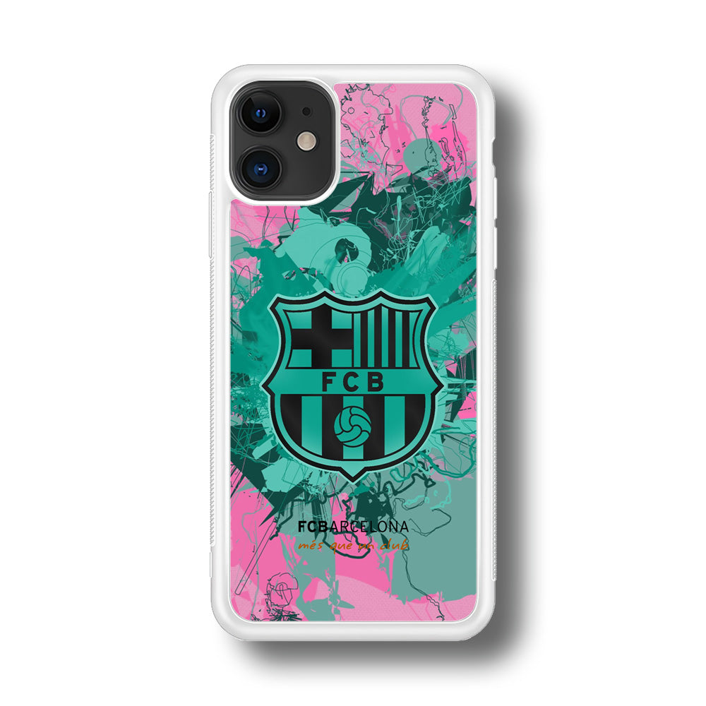 Barcelona FC Spark of Victory iPhone 11 Case