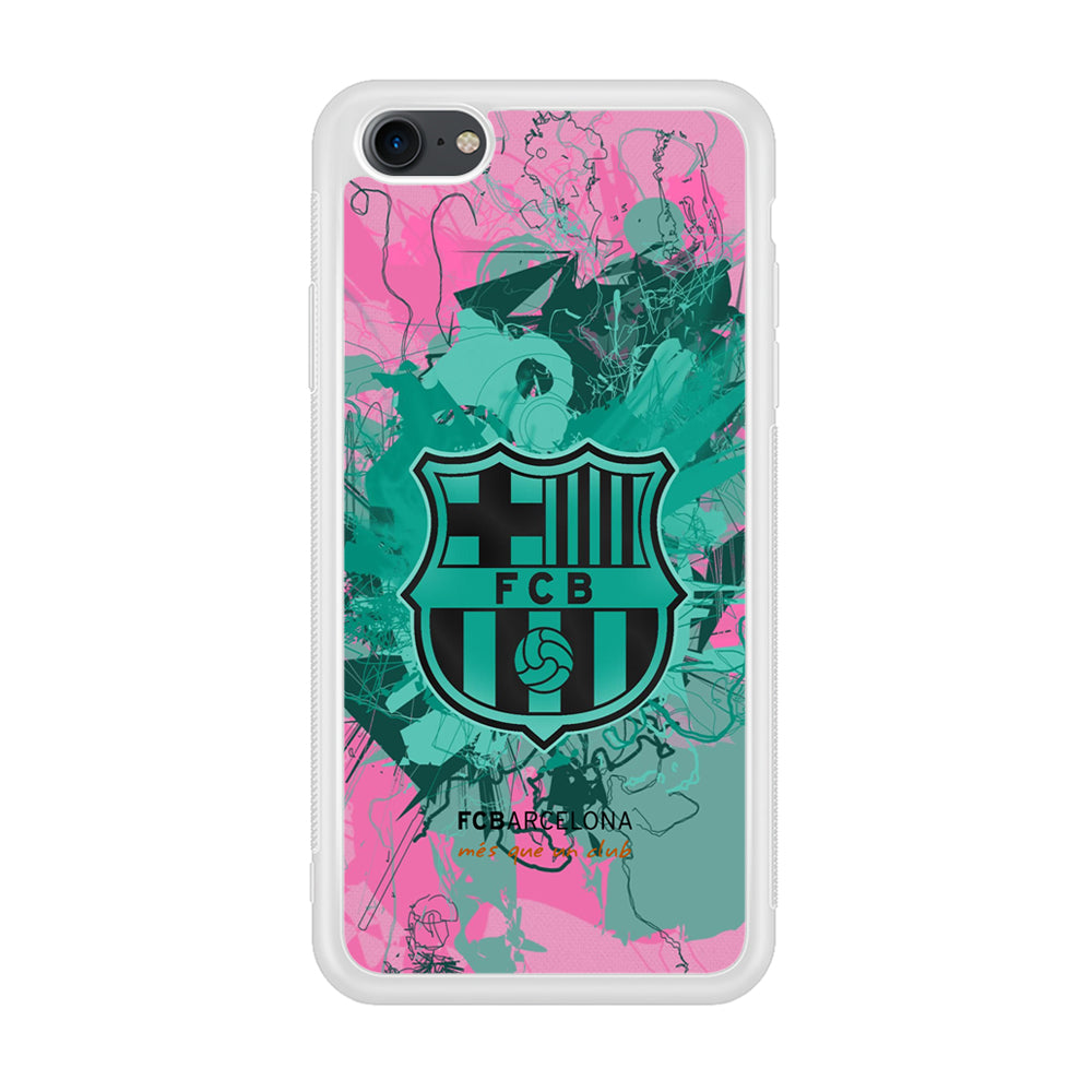 Barcelona FC Spark of Victory iPhone 8 Case