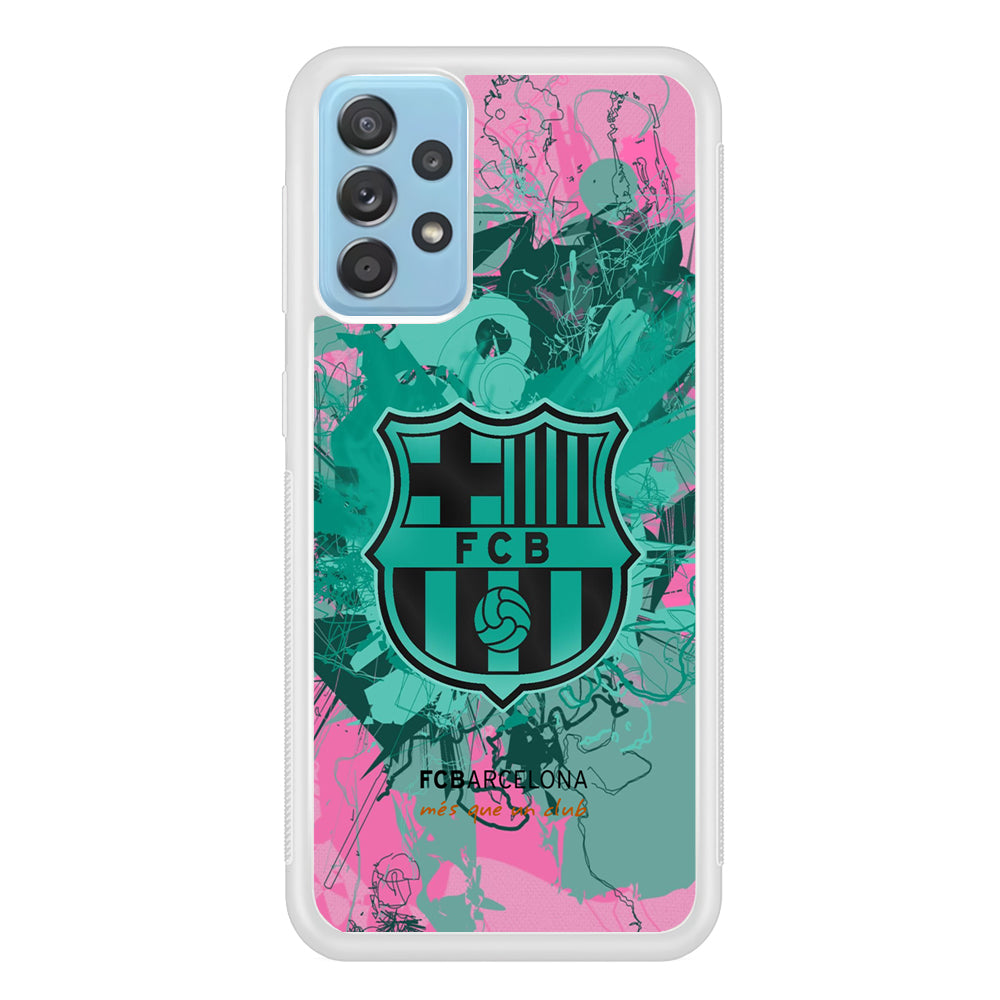 Barcelona FC Spark of Victory Samsung Galaxy A72 Case