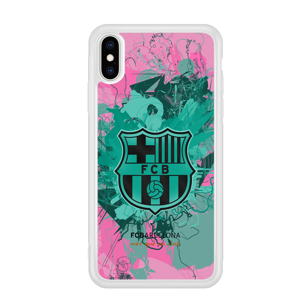 Barcelona FC Spark of Victory iPhone X Case