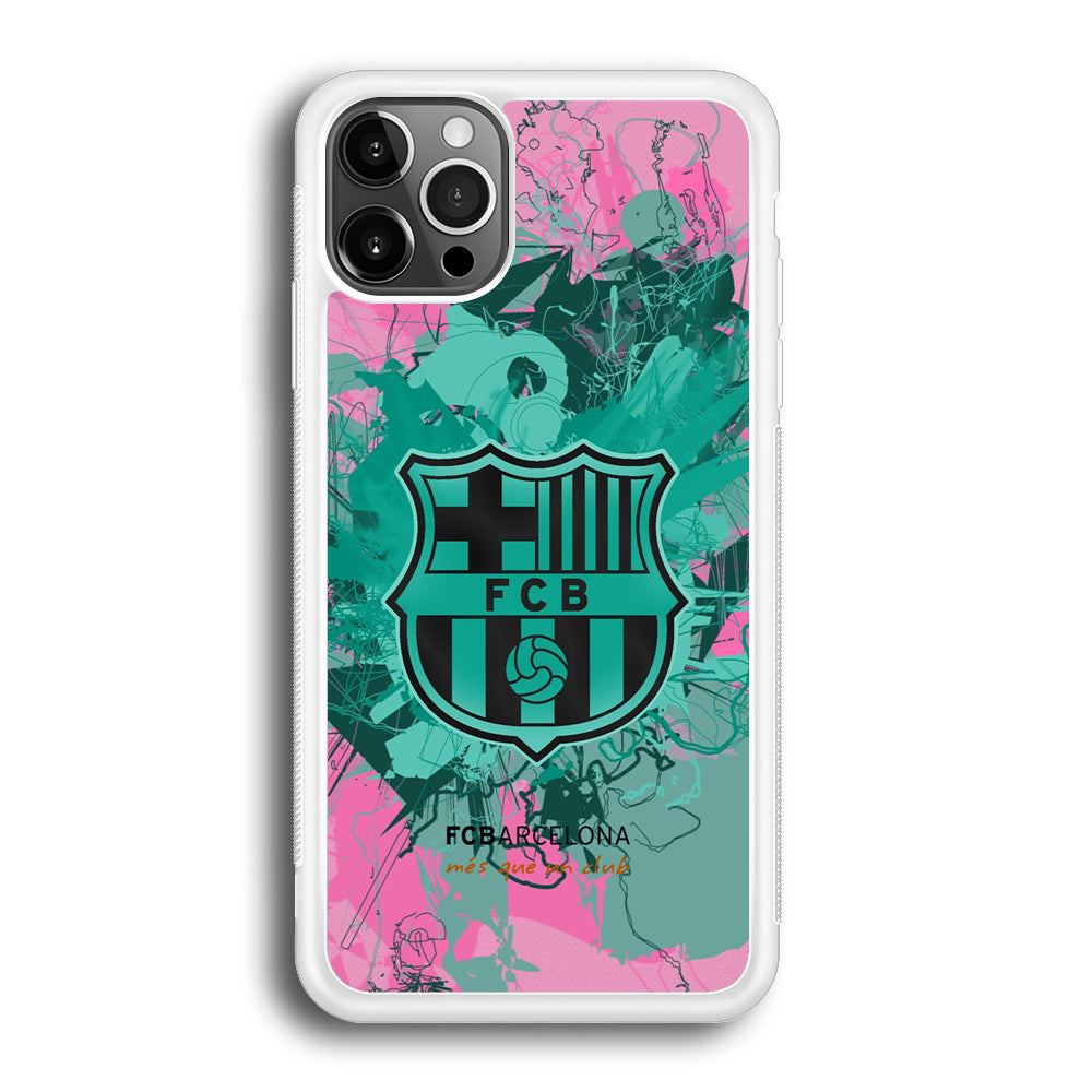 Barcelona FC Spark of Victory iPhone 12 Pro Max Case