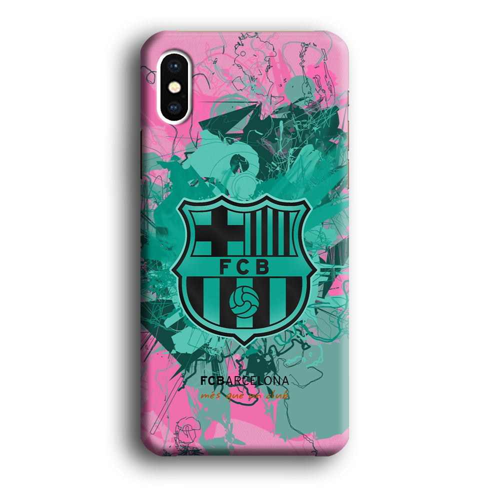 Barcelona FC Spark of Victory iPhone X Case