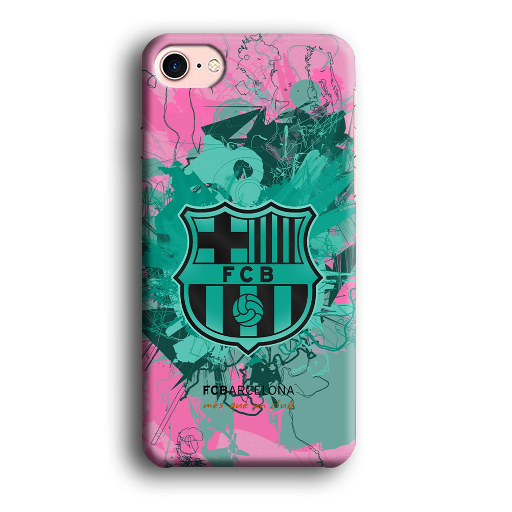 Barcelona FC Spark of Victory iPhone 8 Case