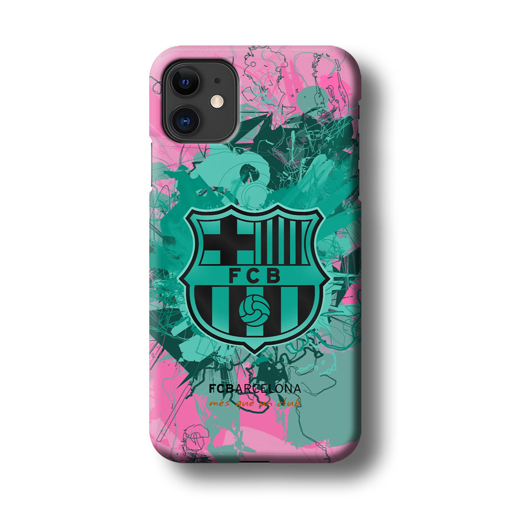 Barcelona FC Spark of Victory iPhone 11 Case