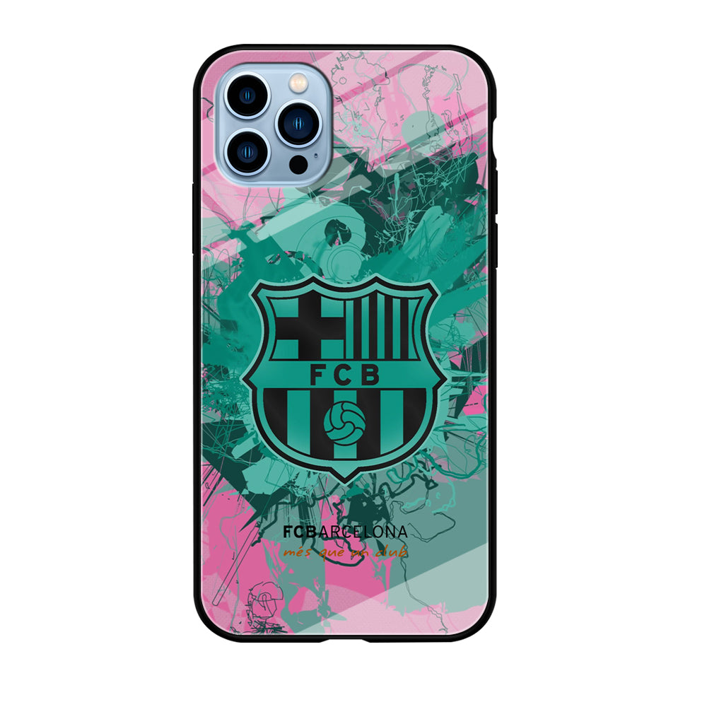 Barcelona FC Spark of Victory iPhone 12 Pro Max Case