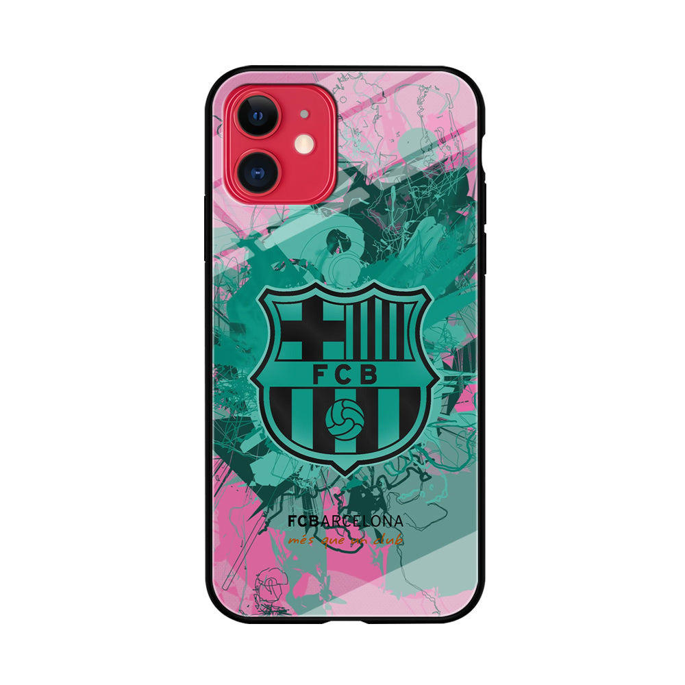 Barcelona FC Spark of Victory iPhone 11 Case