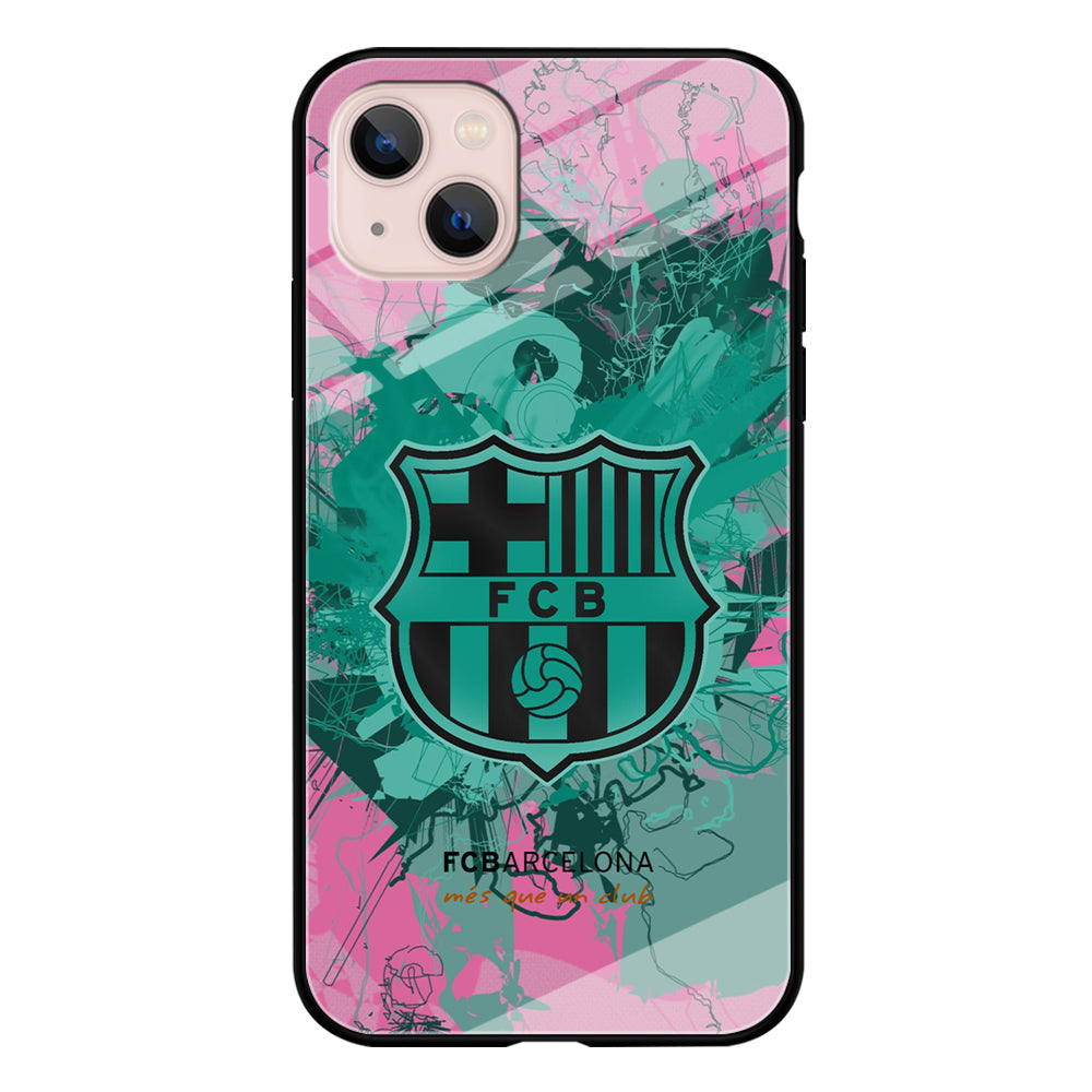 Barcelona FC Spark of Victory iPhone 13 Case